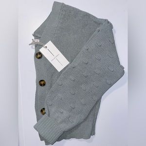 Brand new cropped cardigan sweater